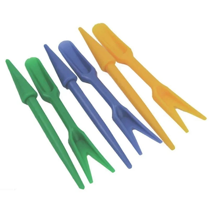 Dibber & Widger Seedling Transplanter Set – 2 Pc Garden Tools Seedling Transplanter Tool Axl
