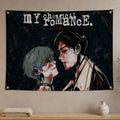 My Chemical Romance Wall Flag Banner – Indoor & Outdoor Decor Wall Flag Banner Axl White09 150x230cm