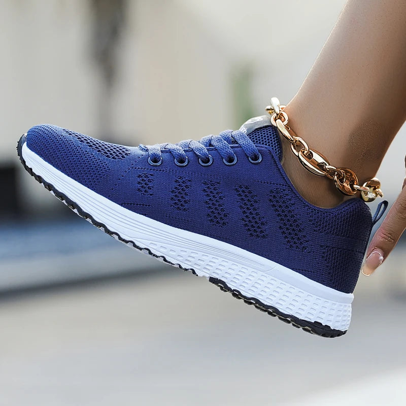 AZGB Women's Lightweight Breathable Mesh Sneakers Slip-On Women's Sneakers Axl