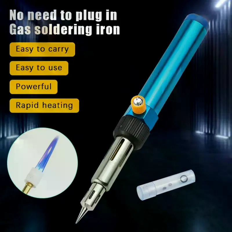 Cordless Gas Soldering Pen 1300°C – Portable Torch Iron Tool Gas Soldering Iron Axl Default Title