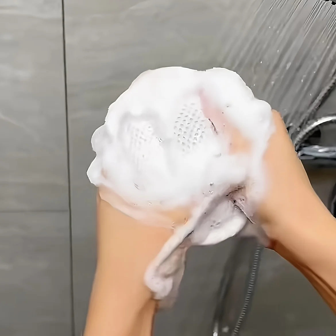 Soap Foam Net Mesh Bag – Lather Bag for Bath & Face Wash Soap Foam Mesh Bag Axl