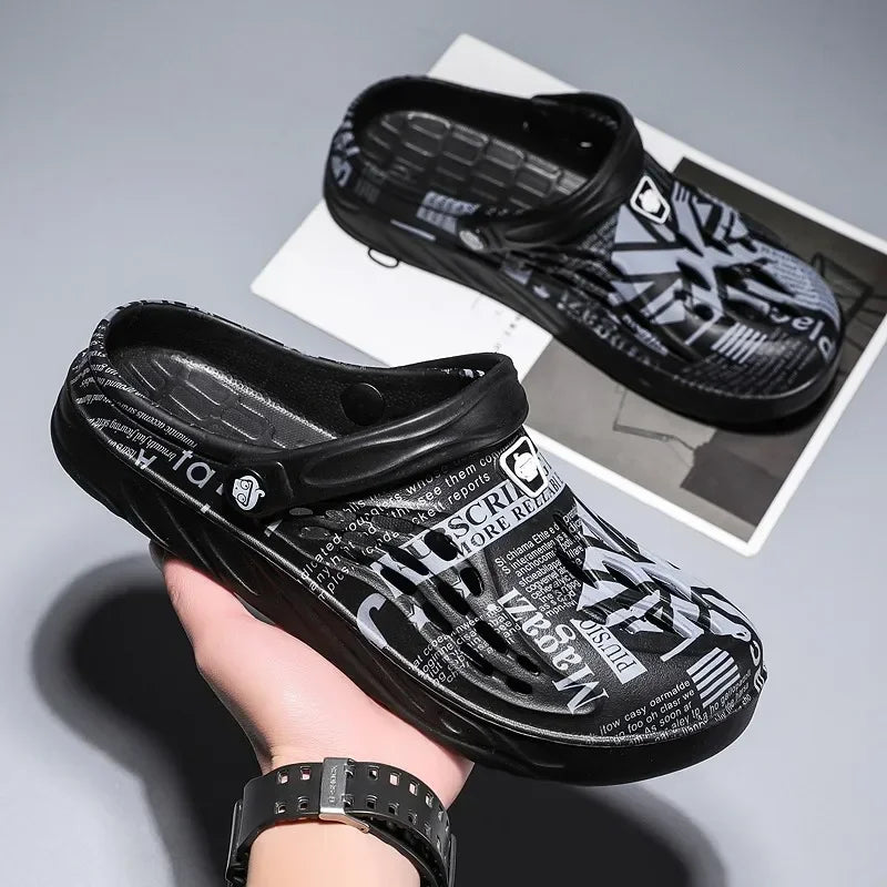 Men's Slip-On Clogs – Breathable Casual Garden Sandals Men's Clogs Sandals Axl