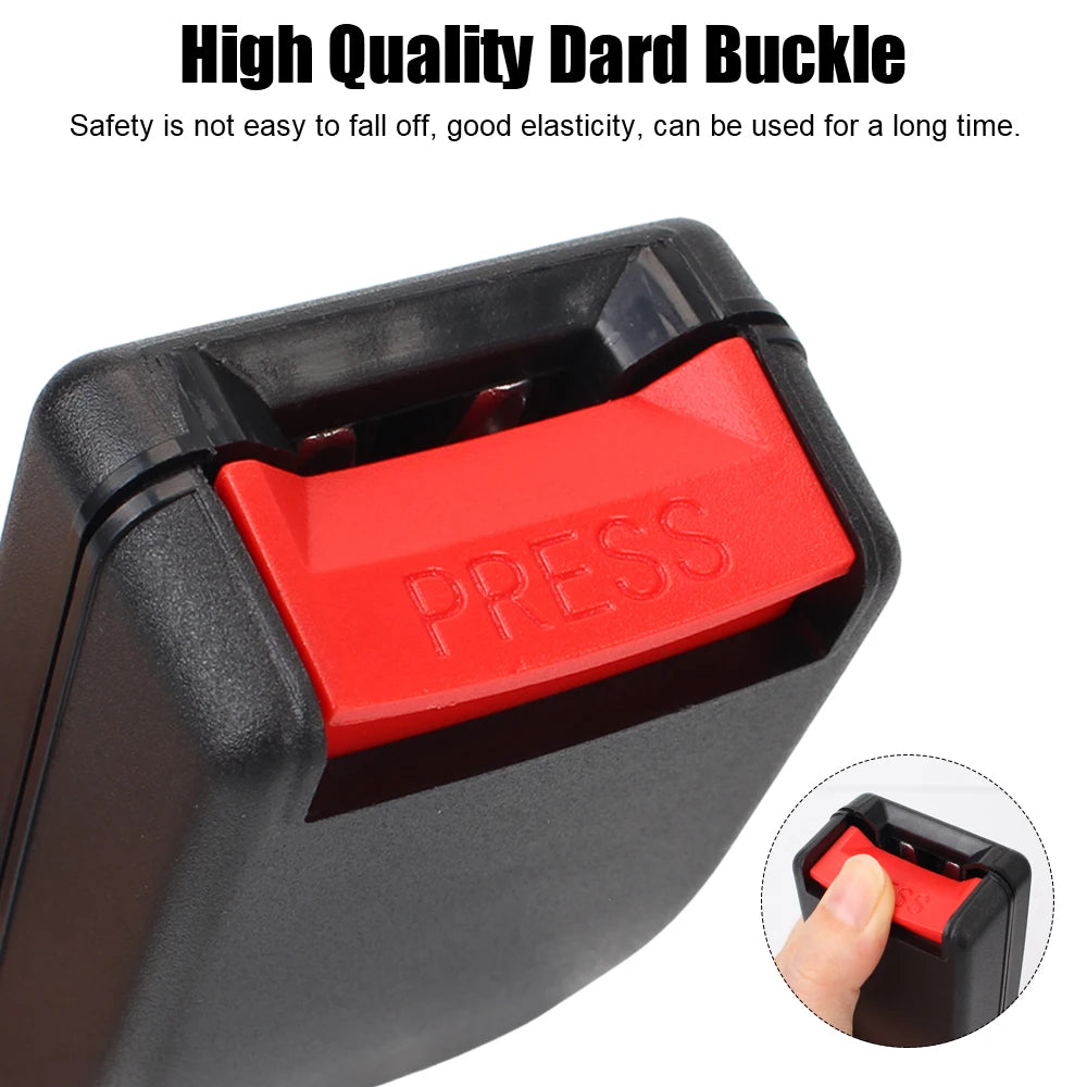 Universal Seat Belt Extender – 20-22mm Buckle Tongue Clip Seat Belt Extender Axl