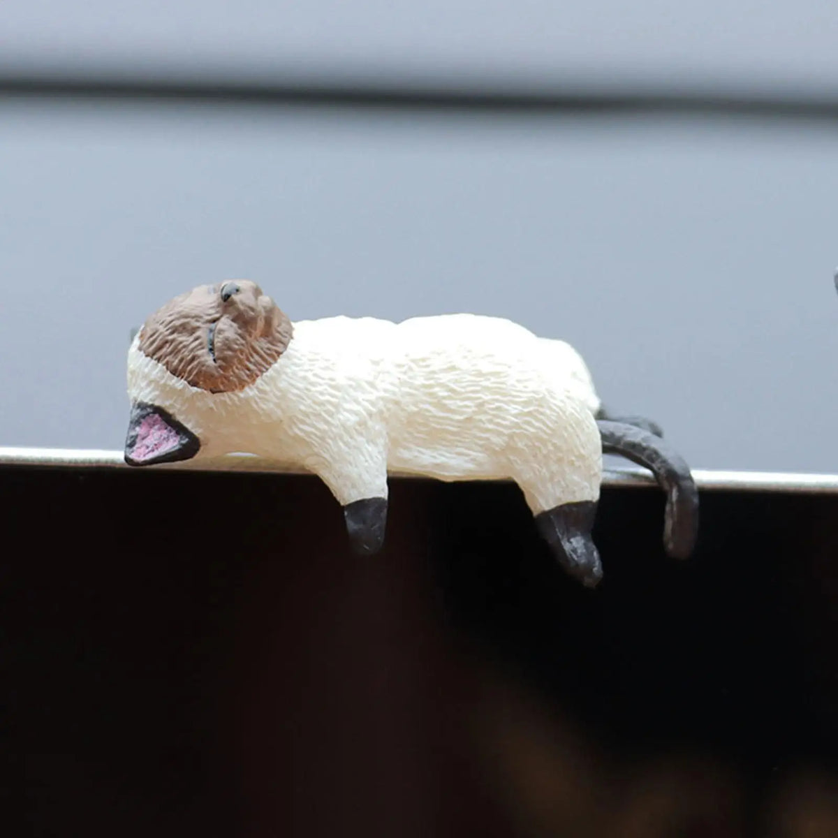 Miniature Cat Figurines – Kitten Desktop Decor Statues PVC Miniature Figurine Axl