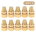 Solid Brass Adjustable Spray Nozzles – Garden & Farm 5–10Pc Garden Spray Nozzle Axl A1 10PCS