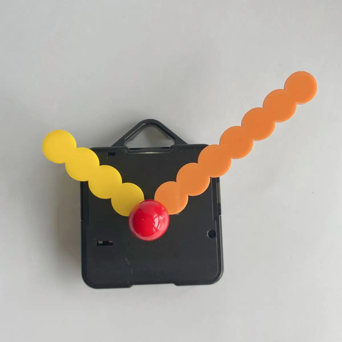 Silent Quartz Wall Clock Movement Kit with Color Hands DIY Clock Movement Kit Axl Yellow Orange