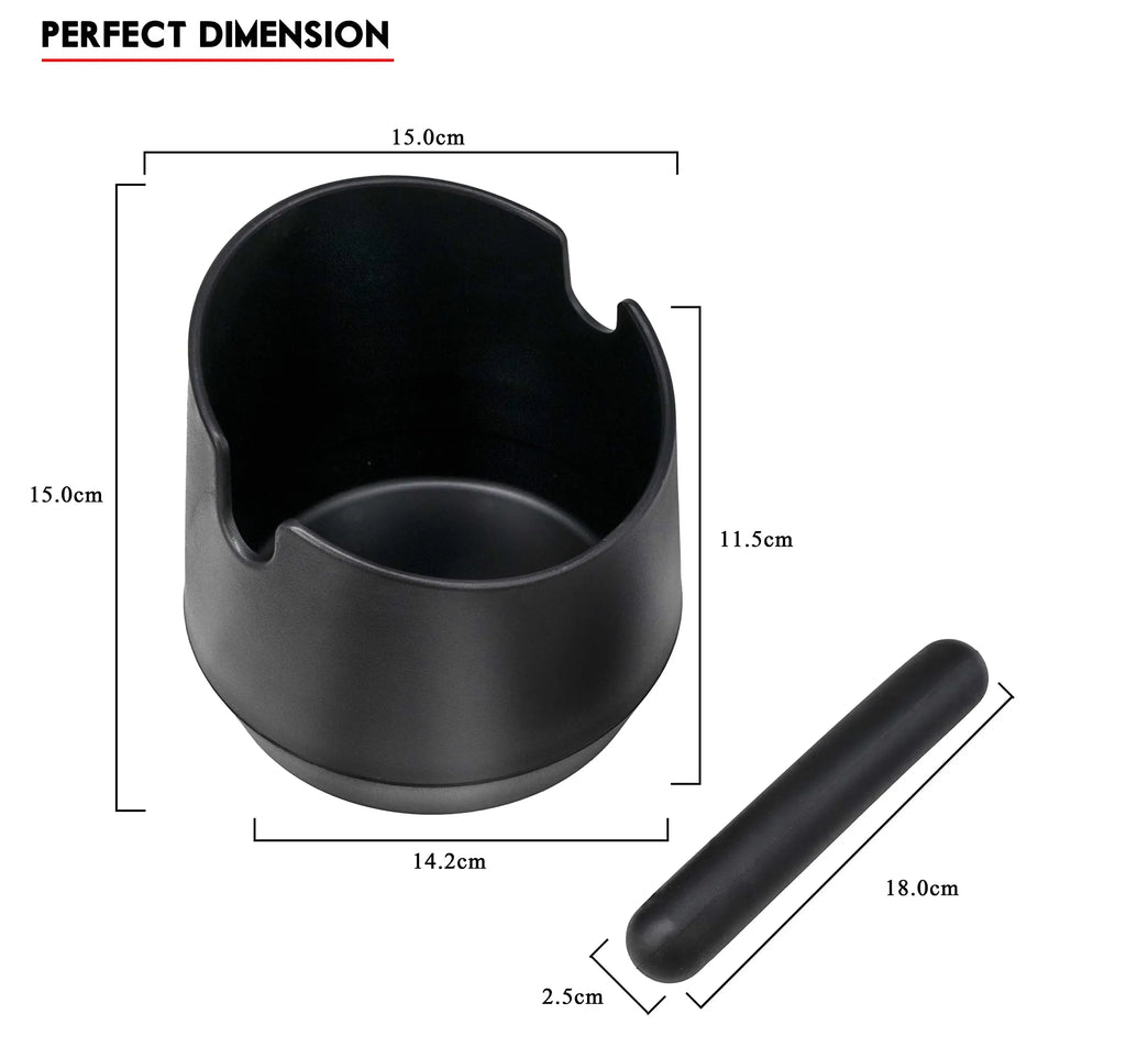 Coffee Knock Box – Espresso Grounds Dump Container & Knock Bar Coffee Knock Box Axl