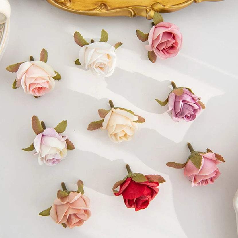Artificial Silk Rose Heads Bulk – Wedding & Home Décor Artificial Silk Flowers Axl
