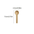 Mini Wooden Spoon Set 10 Pcs – Salt, Spice & Coffee Scoop Wooden Kitchen Spoons Axl 10PCS