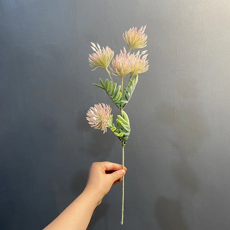Artificial Crab Claw Chrysanthemum Faux Flower Bouquet | Home Decor Artificial Flower Bouquet Axl