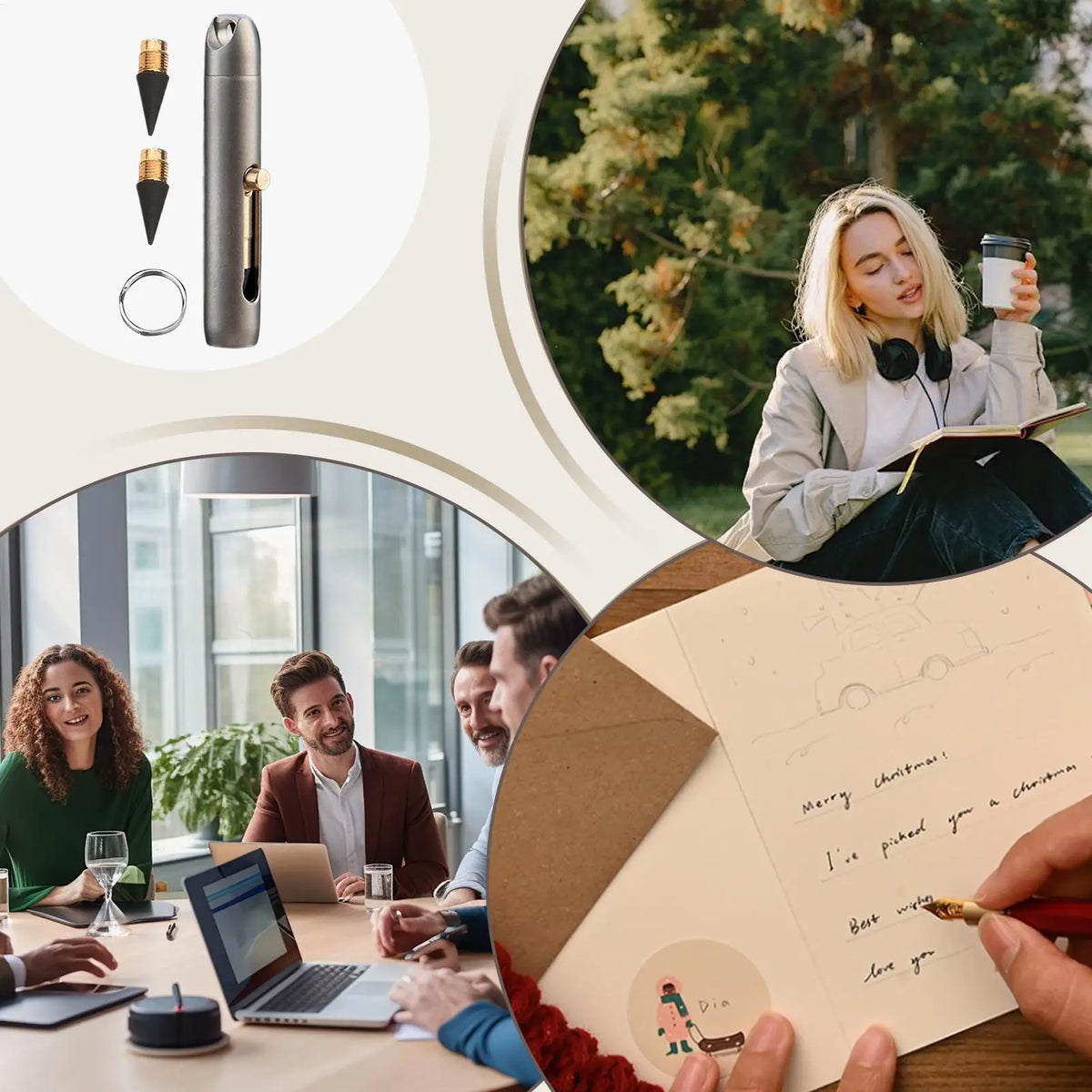 Titanium Alloy Inkless Infinity Pencil | Portable Forever Pen Inkless Infinity Pencil Axl