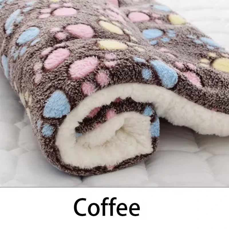 KEMORELA Flannel Pet Sleeping Mat – Dog & Cat Bed Cushion Pet Sleeping Mat Axl B S 49X32CM