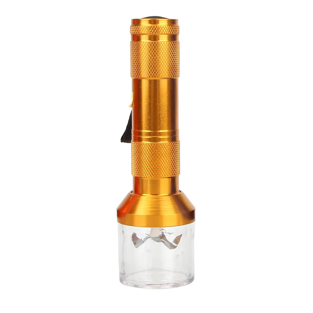 Electric Herb & Spice Grinder – Aluminum Metal Crusher Electric Spice Grinder Axl YELLOW