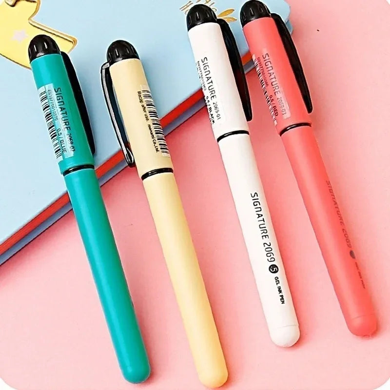 5-Pack Kawaii Candy Color Gel Ink Pens – School & Office Gel Ink Pen Set Axl 5 pieces