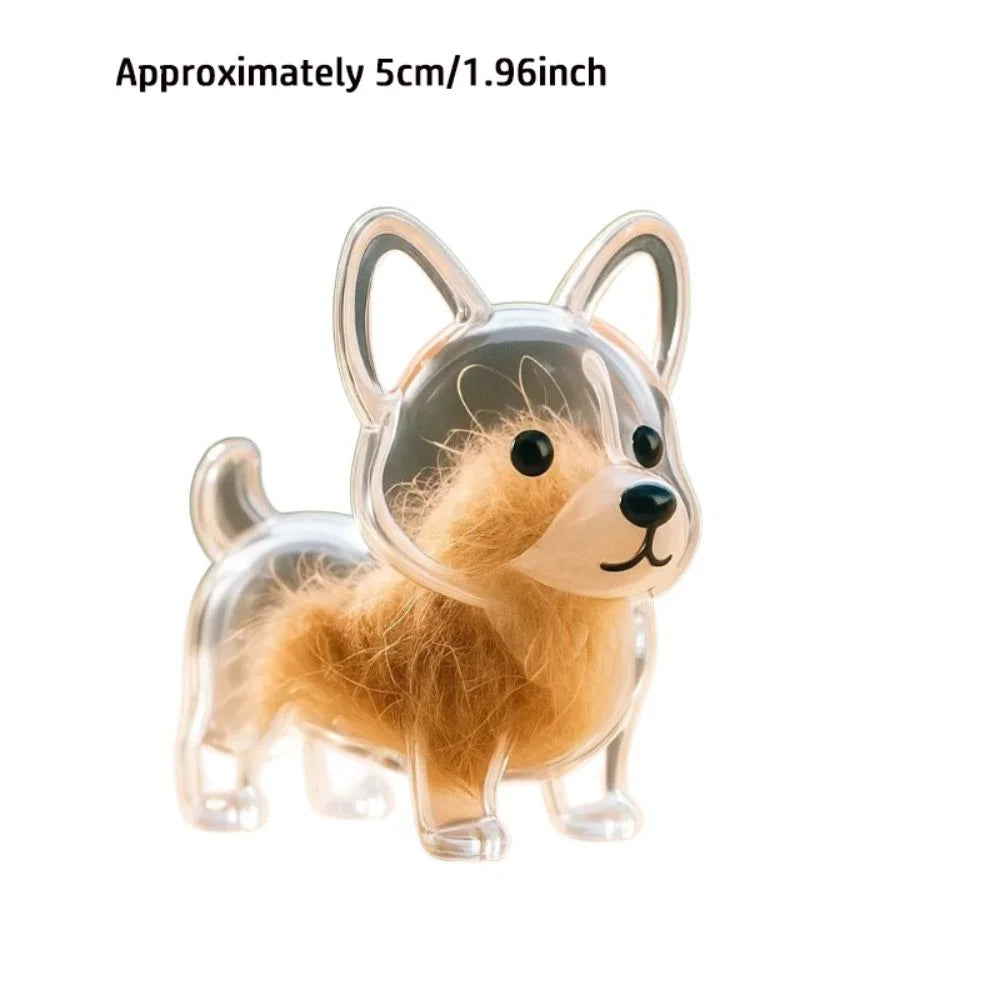 Dog Fur Keepsake Capsule Keychain – Pet Hair Storage Pendant Pet Keepsake Keychain Axl