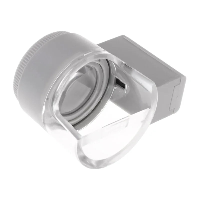 LED Scale Magnifying Glass – Adjustable Focus Cylindrical Loupe LED Magnifying Loupe Axl
