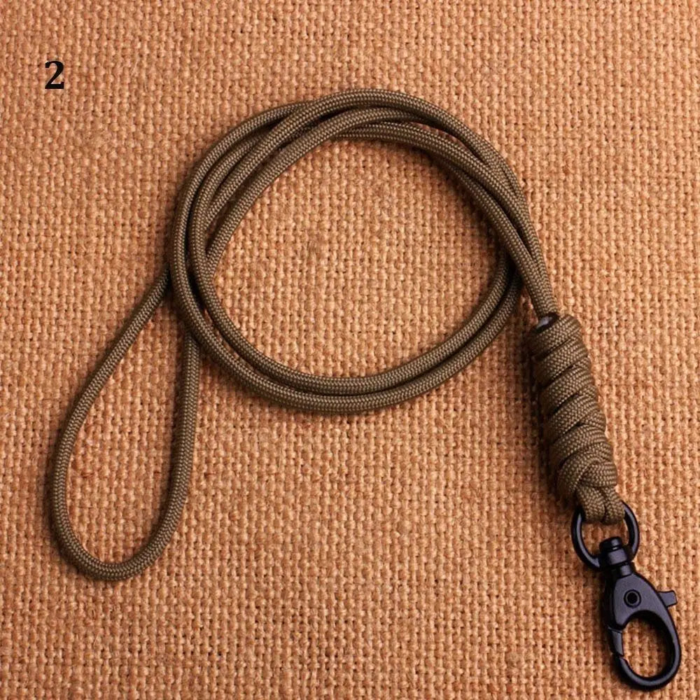 Paracord Keychain Lanyard – Triangle Buckle & Carabiner Clip Paracord Keychain Lanyard Axl 2