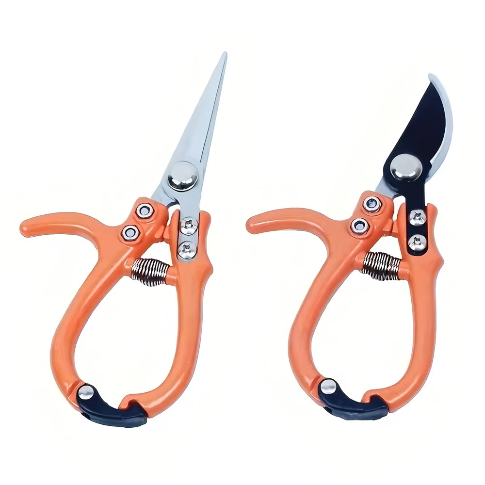 Stainless Steel Garden Scissors – Pruning & Bonsai Shears Pruning Shears Axl Scissors-2PCS