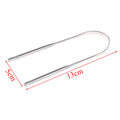 Stainless Steel Tongue Cleaner Scraper | Oral Care Tool Tongue Scraper Axl one size