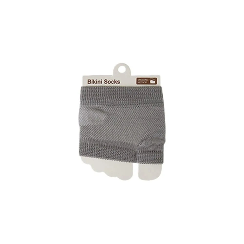 Breathable Mesh Forefoot Toe Socks with Arch Support | Summer Forefoot Toe Socks Axl Grey One Size