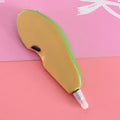 3D Food-Shaped Novelty Ballpoint Pens – Fruit, Bread & Veggie Novelty Ballpoint Pen Axl Green apple