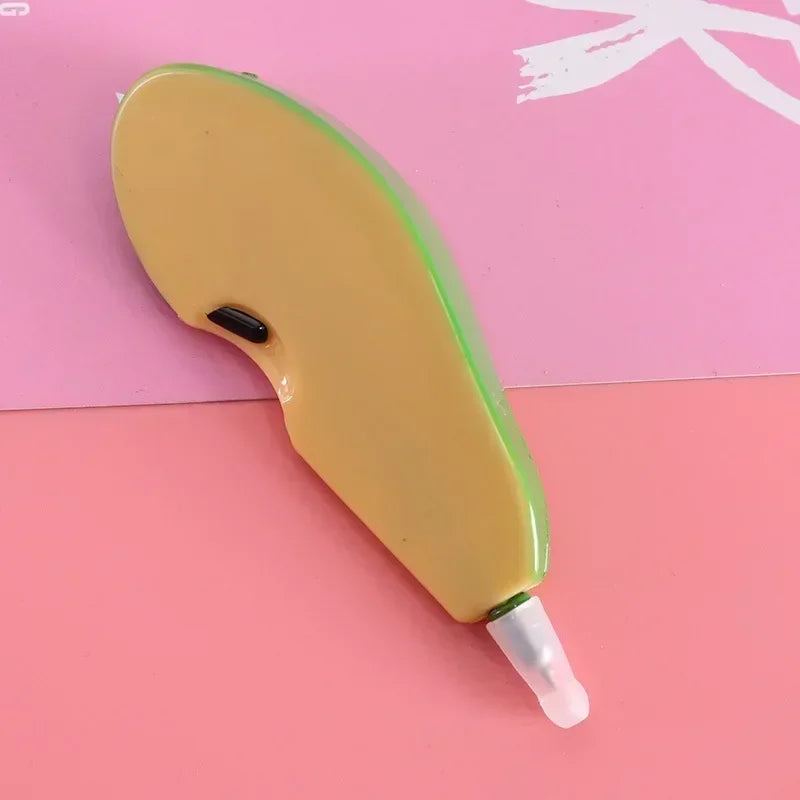3D Food-Shaped Novelty Ballpoint Pens – Fruit, Bread & Veggie Novelty Ballpoint Pen Axl Green apple