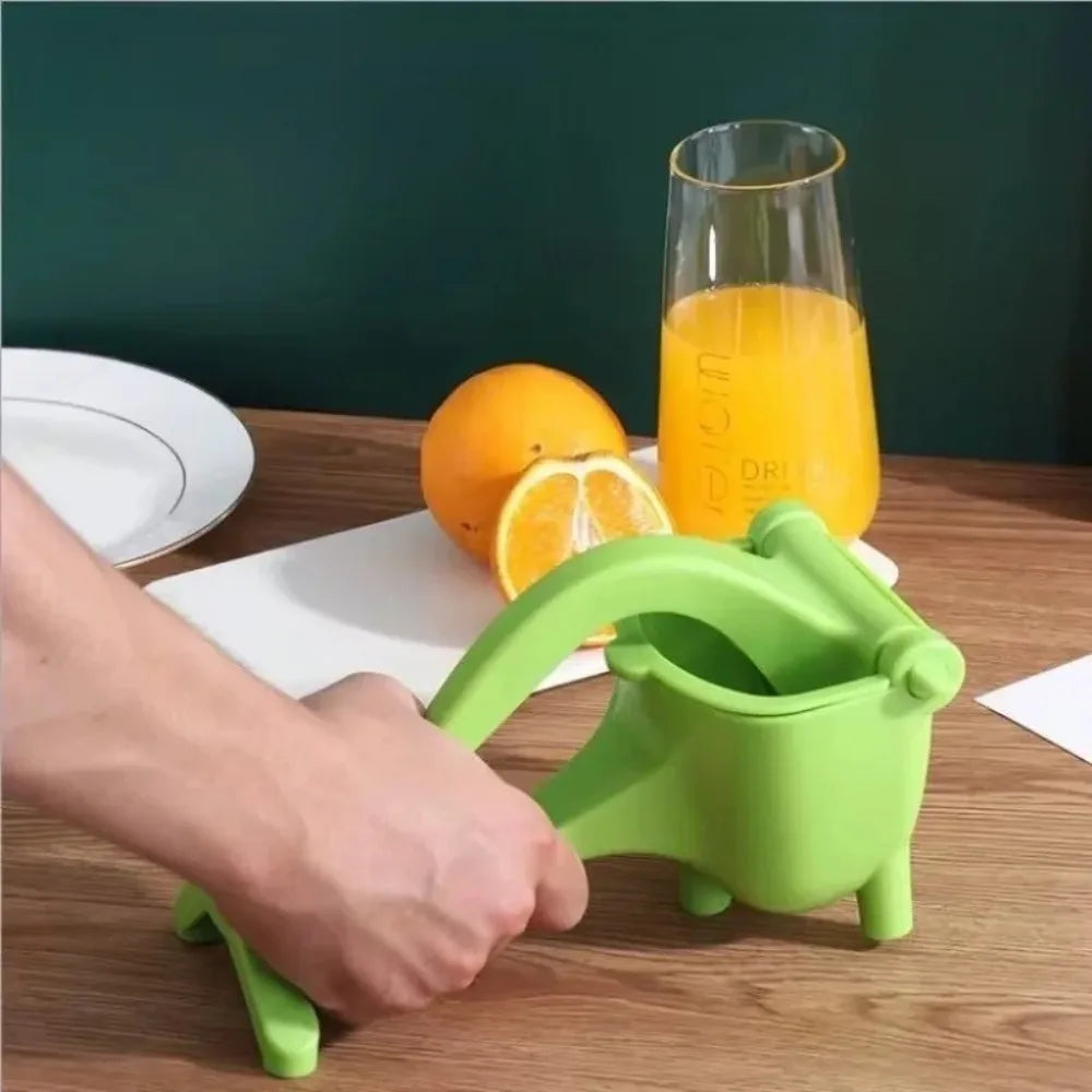 Handheld Manual Fruit Juicer – Non-Slip Cold Press Squeezer Manual Fruit Juicer Axl