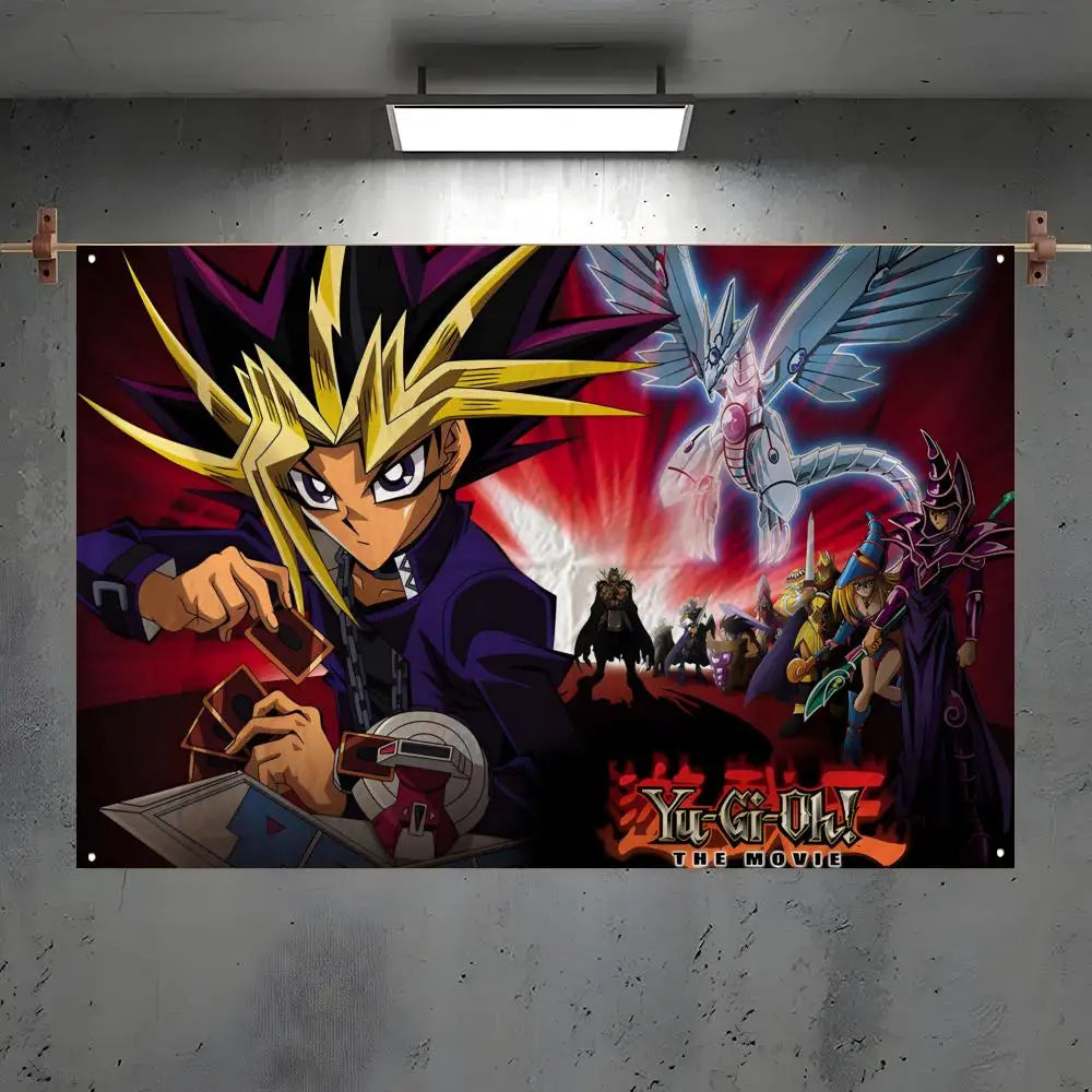 Yu-Gi-Oh Anime Flag Banner – Indoor & Outdoor Wall Decor Anime Flag Banner Axl White4 80x120cm