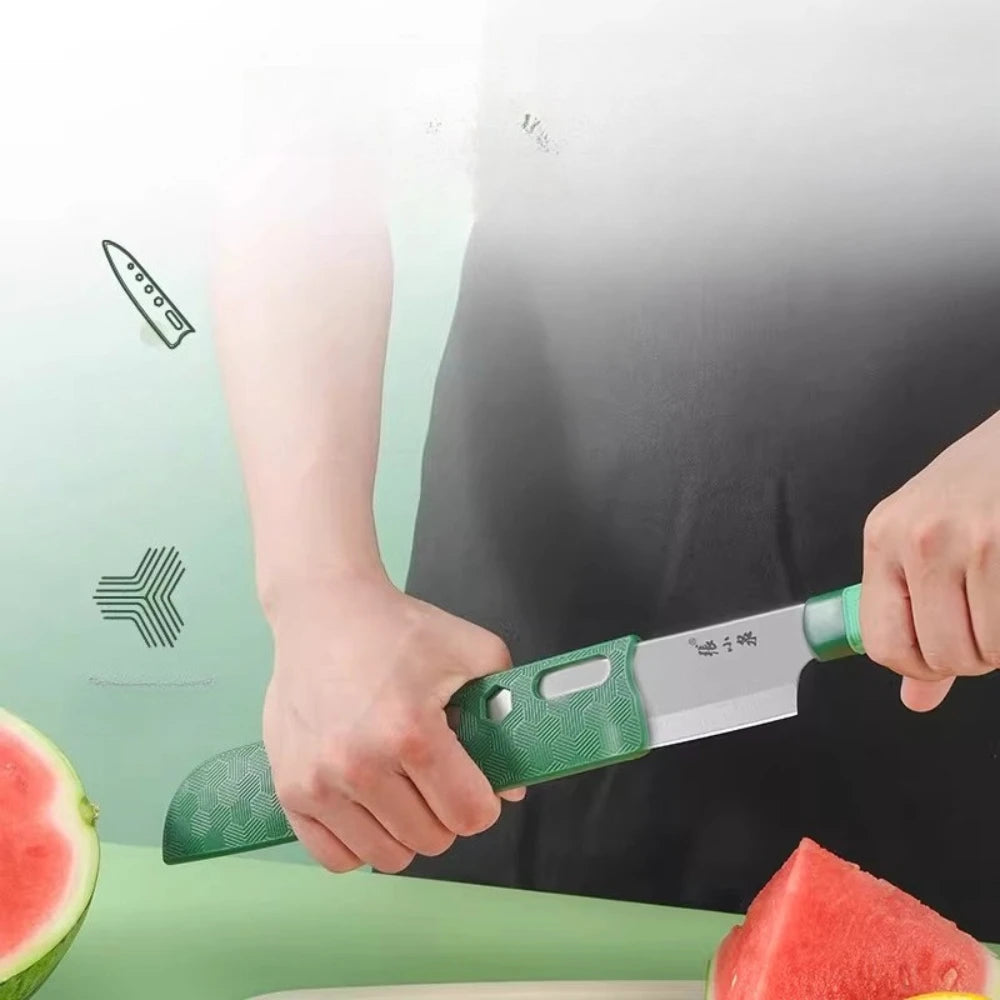 PLYS Stainless Steel Watermelon Fruit Knife with Sheath Fruit Knife Axl