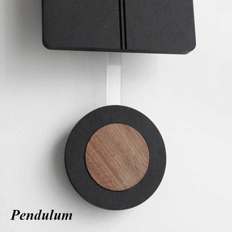 Nordic Silent Wall Clock – Modern Minimalist Home Decor Silent Wall Clock Axl