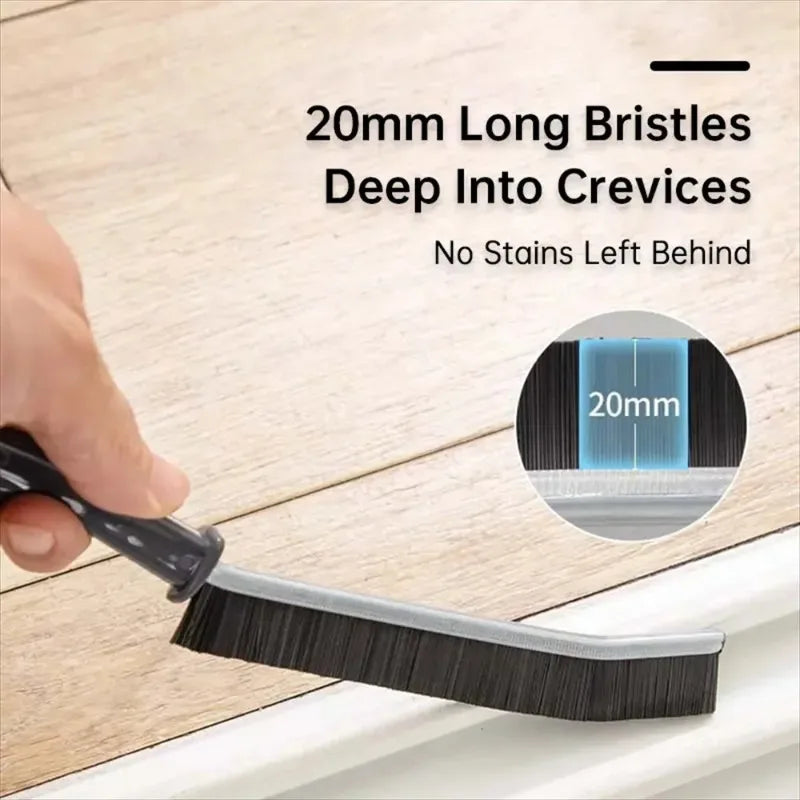 4-Piece Grout & Tile Scrub Brush Set – Hard Bristle Cleaner Tile Scrub Brush Set Axl