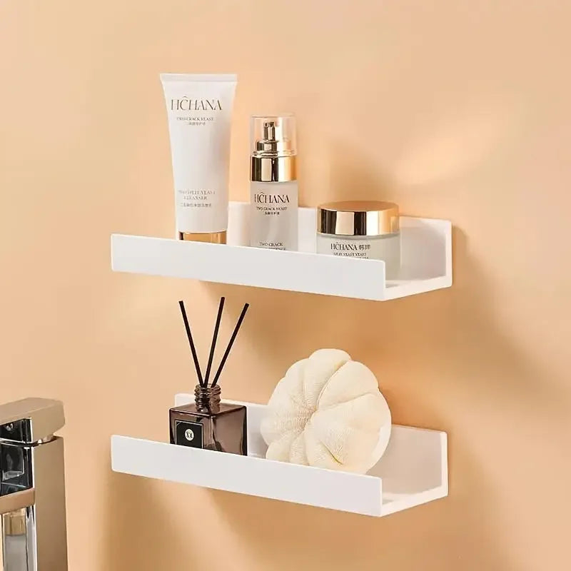 Expandable Floating Shelf – Bathroom & Kitchen Organizer Floating Wall Shelf Axl