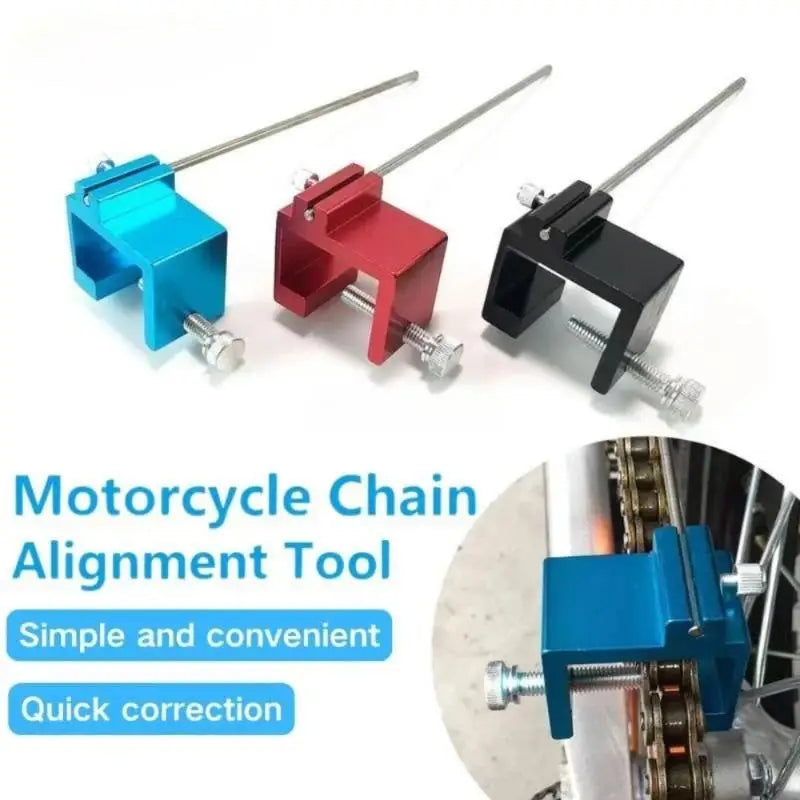 Motorcycle Chain Sprocket Alignment Tool – ATV & Dirt Bike Chain Alignment Tool Axl