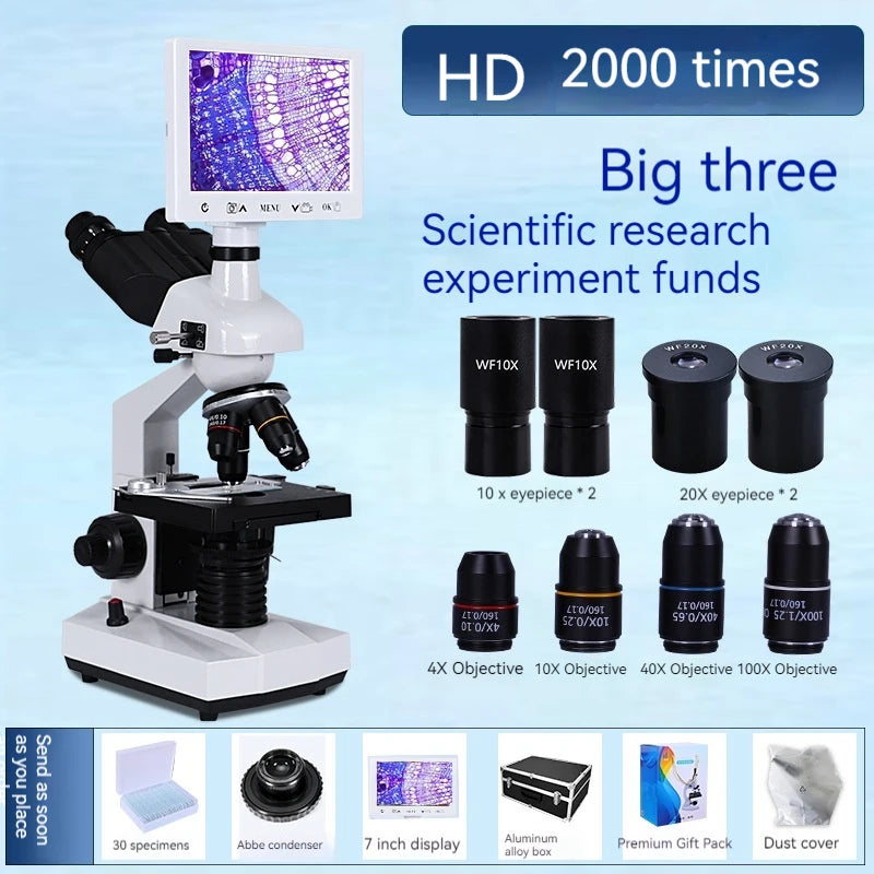 Binocular Stereo Microscope with LED Light – Lab & Electronics Stereo Microscope Axl 10