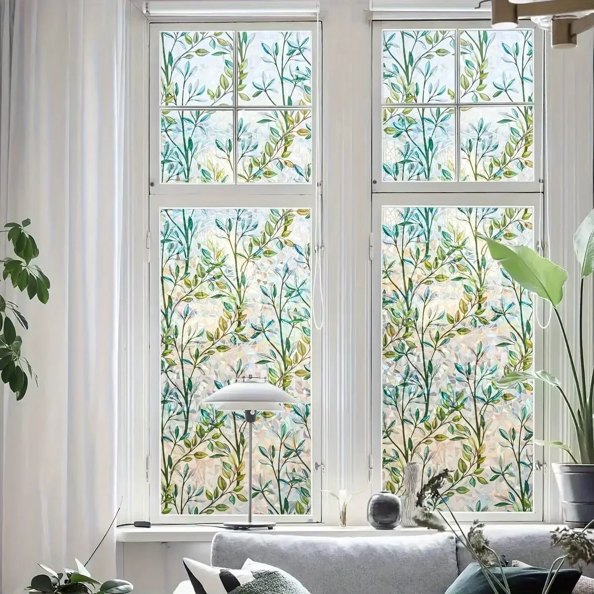 Geometric Electrostatic Window Privacy Film – 45x100cm Window Privacy Film Axl
