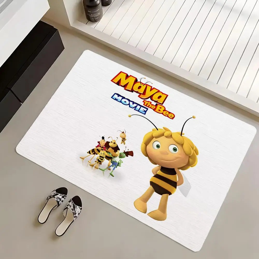 Cartoon Bee Diatomite Bath Mat – Quick Dry & Non-Slip Floor Mat Diatomite Bath Mat Axl