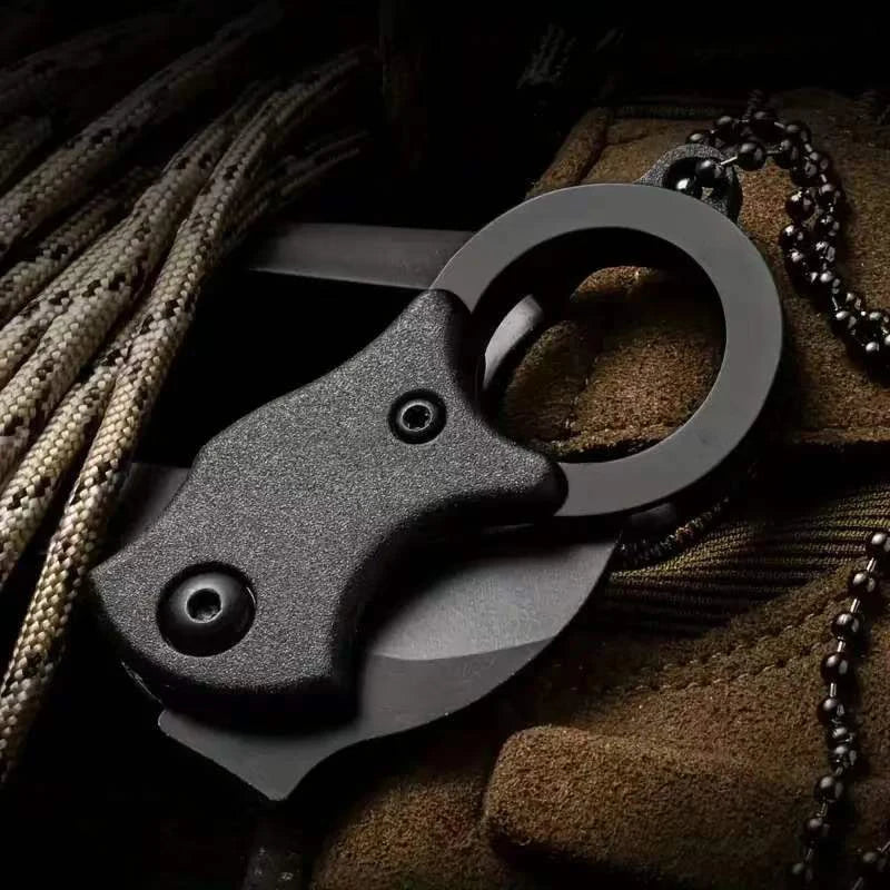 Mini Keychain Pocket Knife – Stainless Steel EDC Tool Keychain Pocket Knife Axl