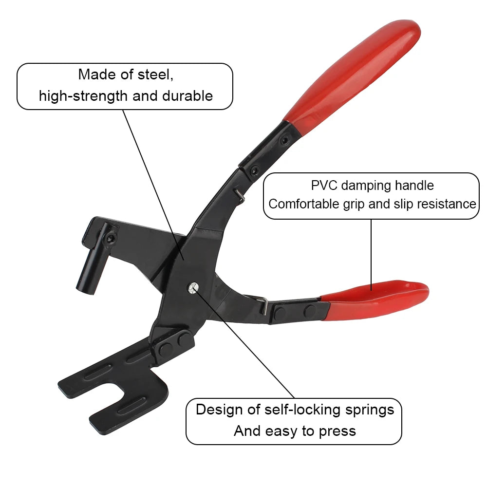 Car Exhaust Hanger Removal Pliers – Rubber Pad Puller Tool Exhaust Removal Pliers Axl