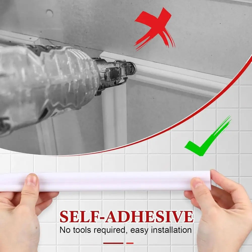 Self-Adhesive Flexible Wall Molding Trim – Peel & Stick Decor Wall Molding Trim Axl