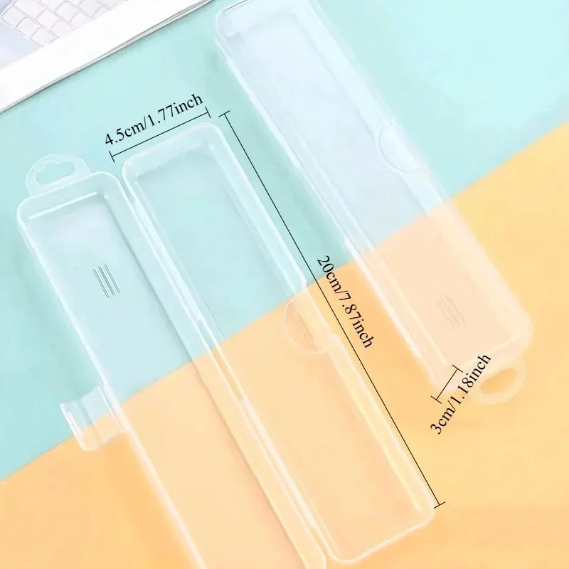 Transparent Travel Toothbrush & Toothpaste Storage Case Toothbrush Travel Case Axl