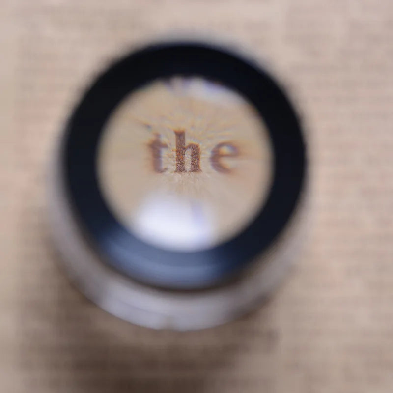 10X Pocket Magnifier – Mini Portable Cylinder Magnifying Glass Pocket Magnifier Loupe Axl