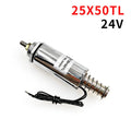 Mini Tubular Solenoid Electromagnet DC 12V 24V 300g Force Tubular Solenoid Axl Gold