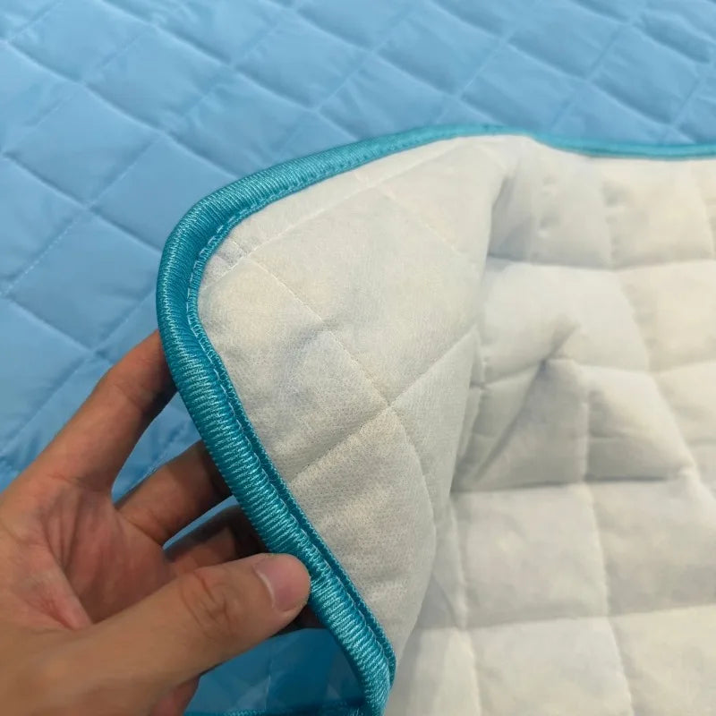 KEMORELA Ice Silk Dog Cooling Mat – Breathable Pet Bed S–XL Dog Cooling Mat Axl
