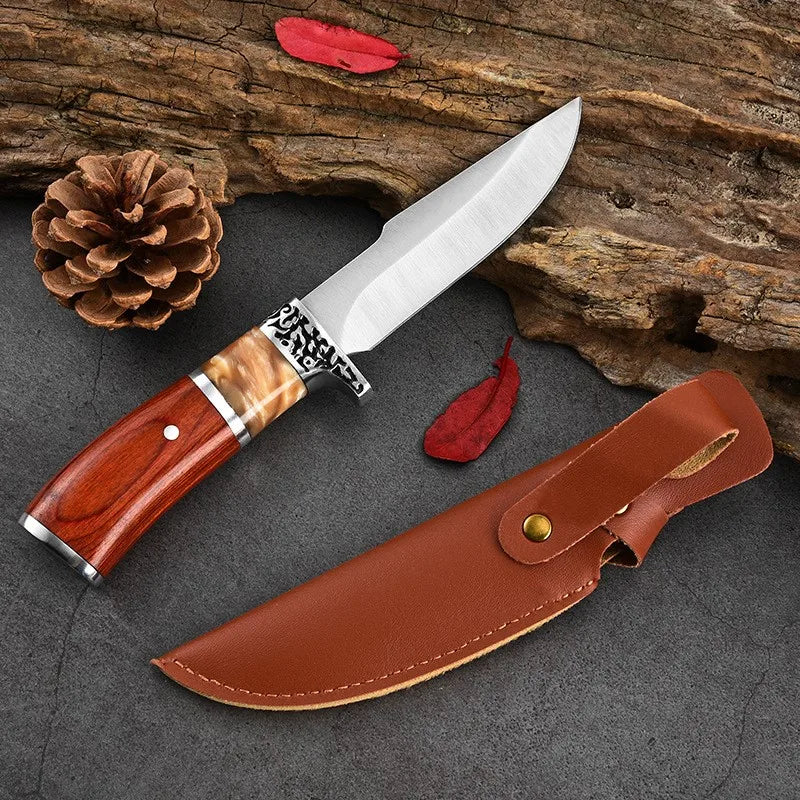 Hand Forged Boning Knife – Wood Handle Hunting & Kitchen Knife Boning Knife Axl
