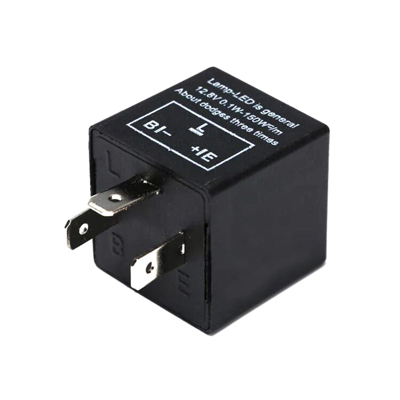 CF14 3-Pin 12V LED Flasher Relay – Adjustable Turn Signal Fix LED Flasher Relay Axl