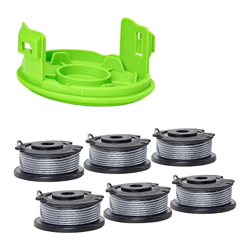6-Pack Replacement Trimmer String Spools with Auto-Feed Cover Trimmer String Spools Axl China Mainland