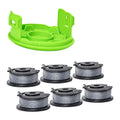 6-Pack Replacement Trimmer String Spools with Auto-Feed Cover Trimmer String Spools Axl China Mainland
