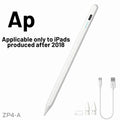 iPad Stylus Pen – Palm Rejection, Tilt & Fast Charge | 2018–2022 iPad Stylus Pen Axl ZP4-AP-White-01