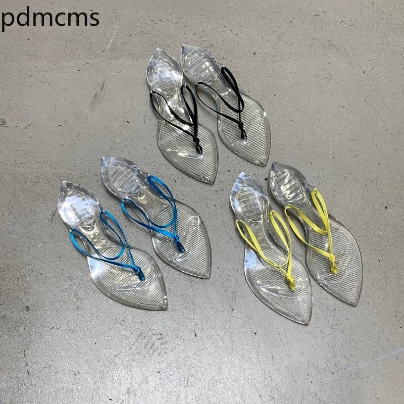 Women's Pointed Toe Flat Flip Flops – Summer Casual Slippers Women's Flat Slippers Axl