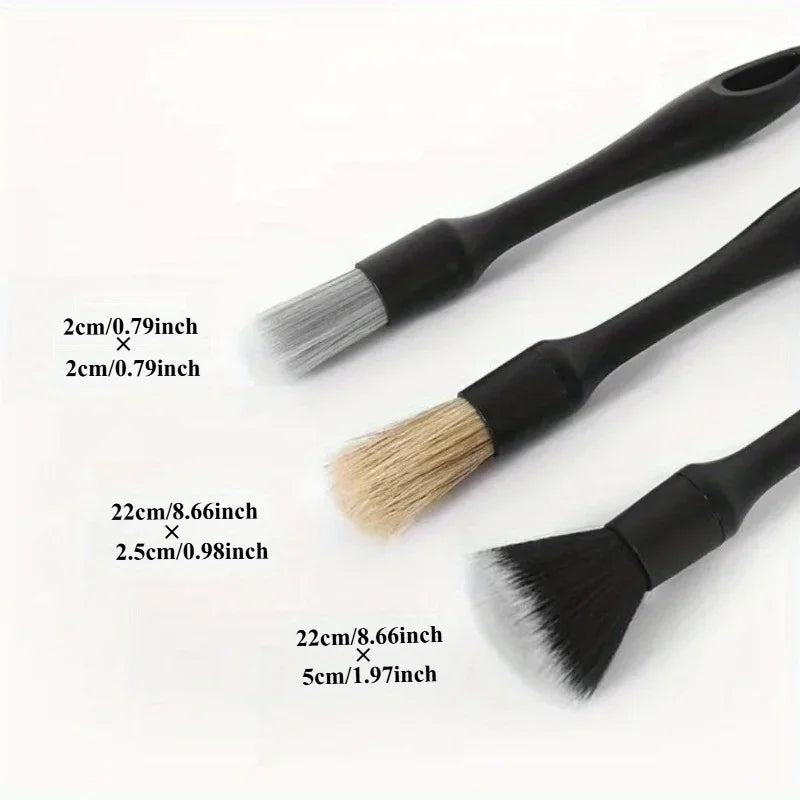 Car Detailing Brush Set – Interior & Air Vent Cleaning Tools Car Detailing Brushes Axl